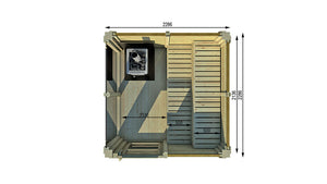 Modern Sauna Cube