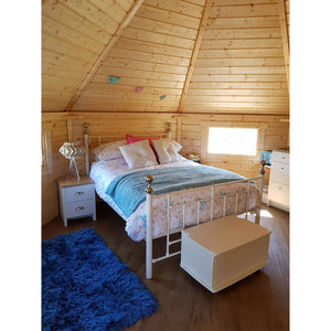 (16.5 m² + 2 extensions) Large Glamping Cabin