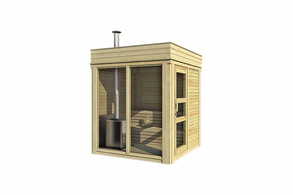Modern Sauna Cube