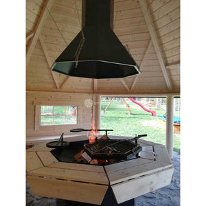(9.2 m²) (14.9 m²) Open BBQ Hut