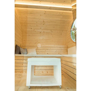 Oval sauna (2.4 x 4.3)