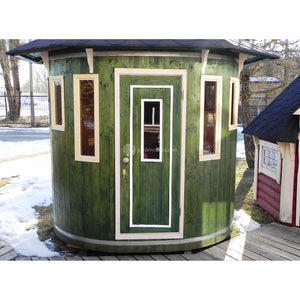 Upright Barrel Sauna