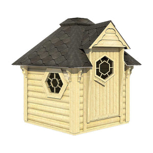 (4.5 m²) Baby Sauna Hut Cabin