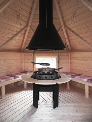 "Viking" (Valentino)  Grill & Chimney Set For BBQ Huts