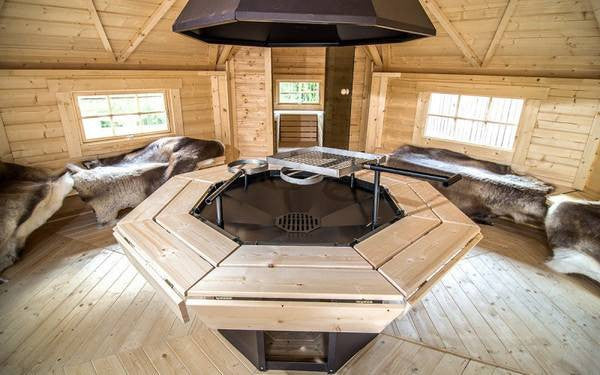 amazing highest quality garden hut with sauna inside